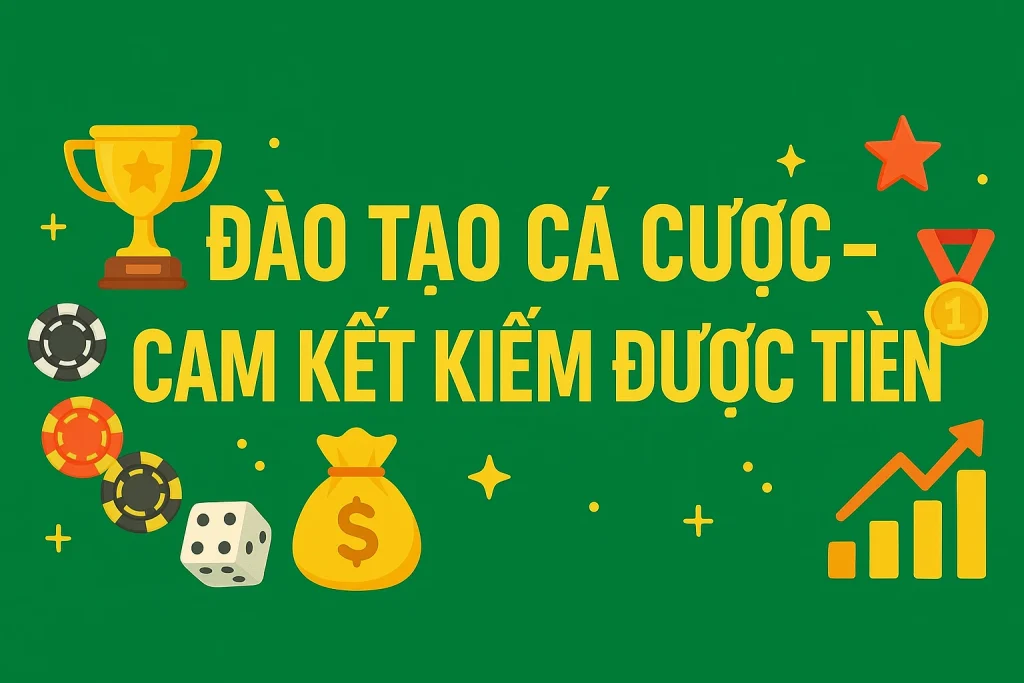 đào tạo cá cược cam kết kiếm được tiền 69vn